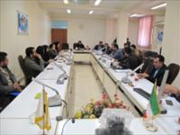 برگزاری  جلسه هم اندیشی با حضور نمایندگان پرورش دهندگان ماهیان گرمابی، مدیران اداره کل شیلات و دامپزشکی استان خوزستان