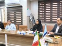 حضور رئیس و  رییس بخش بهداشت و بیماریهای آبزیان پژوهشکده در جلسه کمیته فنی میگو